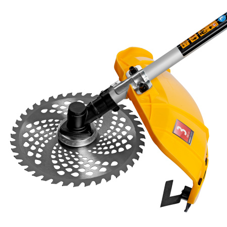 Триммер бензиновый DTL-52S, 52 см3, разъемная штанга, состоит из 2 частей Denzel цена