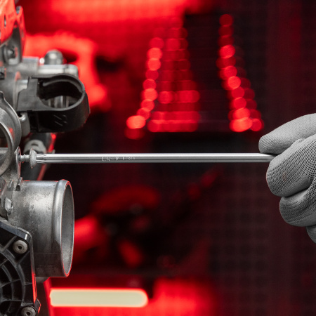 Набор ключей имбусовых Torx , 9 шт, T10-T50, CrV, экстра-длинные с сатинированным покрытием Matrix