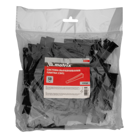 Клин для системы выравнивания плитки СВП Ворота, 50 шт. в пакете Matrix цена