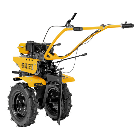 Мотоблок DPT-370S, 7 л.с., ремен.сцеп, фрез 3х4, ШОМ, передачи 3В/1Н Denzel