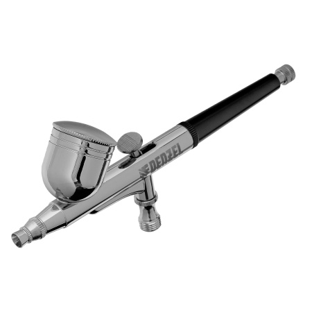 Аэрограф с верхним бачком AB1, 0.2/0.3/0.5 мм, 7 мл, 9 л/мин Denzel цена