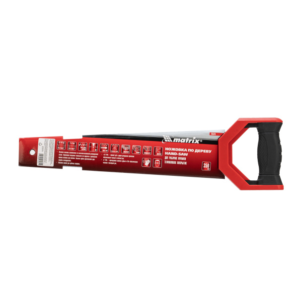 Ножовка по дереву UNIVERSAL, 350 мм, две рабочие кромки 13-14 TPI и 7-8 TPI, тефлоновое покрытие Matrix цена