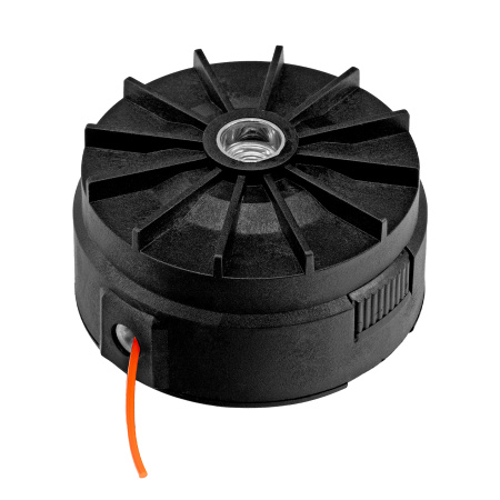 Триммер электрический TE-1220, 1200 Вт, 380 мм, катушка, диск, разборная штанга Denzel цена