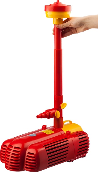 Насос GRINDA фонтанный д/грязной воды, 3 насадки, пропускная способность 3000 л/ч, высота подачи воды 3,4 м, 85 Вт GFP-50-3.4-U