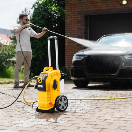 Моечная машина высокого давления K 90 Power, 3100 Вт, 220 бар, 600 л/ч, асинх. двиг.// Denzel