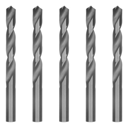 Сверло по металлу, 13 мм, полированное, HSS, 5 шт, цилиндрический хвостовик Matrix