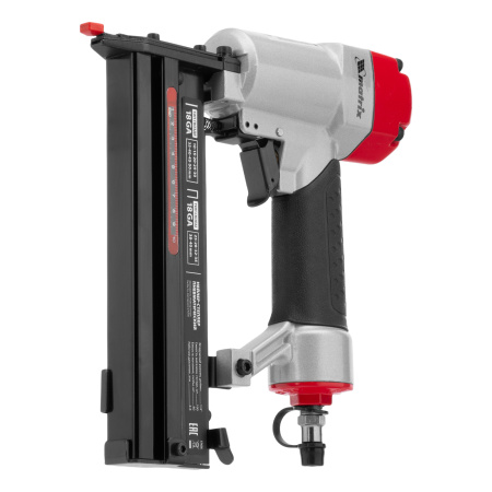 Нейлер-степлер пневматический 2 в 1, гвозди 18GA длина 10-50 мм, скобы 18GA длина 25-40 мм Matrix цена