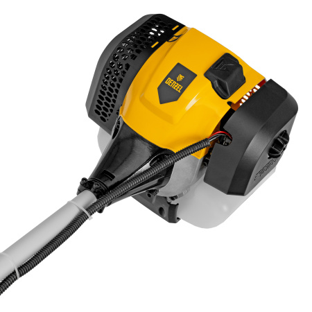 Триммер бензиновый DGT 520, 52 см3, 3 л. с, неразъемная штанга, состоит из 2 частей Denzel цена