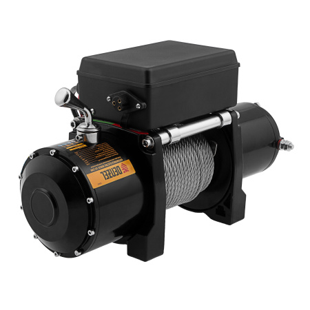 Лебедка автомобильная электрическая LB-2200, 2.2 т, 3.3 кВт, 12 В Denzel цена