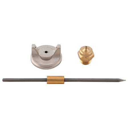 Краскораспылитель пневматический с верхним бачком V 0.6 л, сопло D 1.2, 1.5 и 1.8 мм Matrix цена