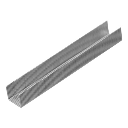 Скобы, 10 мм, для мебельного степлера, усиленные, тип 53, 1000 шт Gross цена