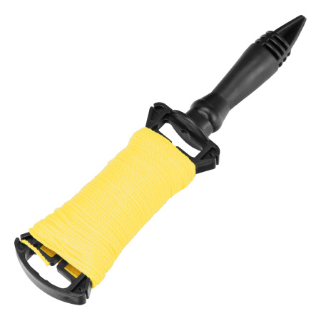 Шнур Нейлоновый разметочный на катушке c ручкой D 1.5 мм, 30 м Matrix цена