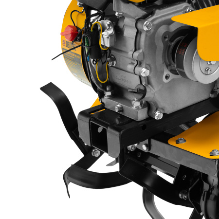 Мотоблок DPT-170SB, 7 л.с., ремен.сцеп, фрез 3х4, ШОМ, без колес, передачи 2В/1Н Denzel