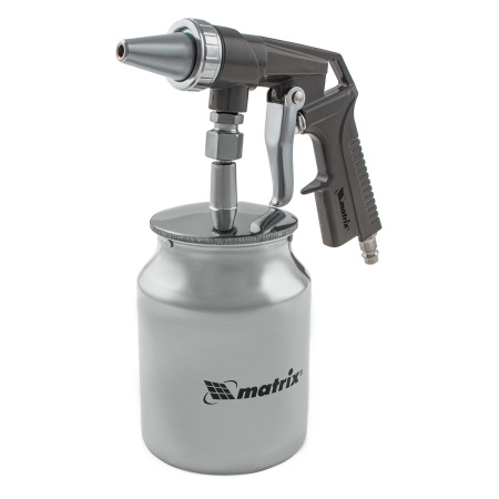 Пистолет пескоструйный с нижним бачком, пневматический Matrix цена
