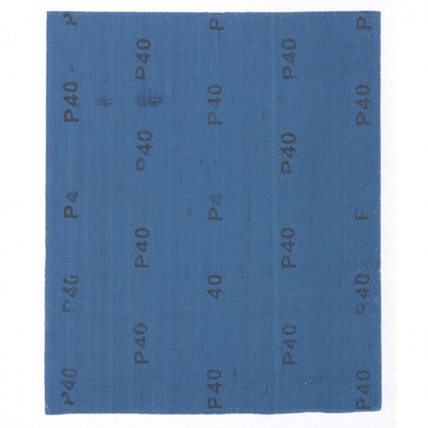 Шлифлист на тканевой основе, P 40, 230 х 280 мм, 10 шт, водостойкий Matrix