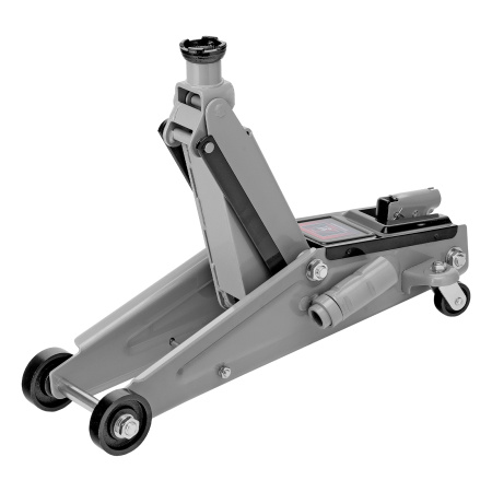 Домкрат гидравлический подкатной, 3 т, высота подъема 150-530 мм Matrix цена