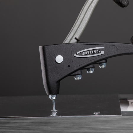 Заклепочник литой, усиленный, заклепки 2.4-4.8 мм Gross цена