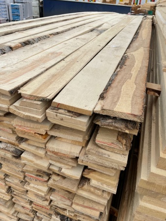 Доска обрезная 2-3 сорт 25х150х6000 мм Осина