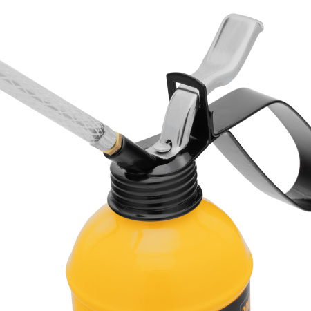 Масленка-нагнетатель, металлический корпус, 0,3 л, гибкий наконечник Denzel цена