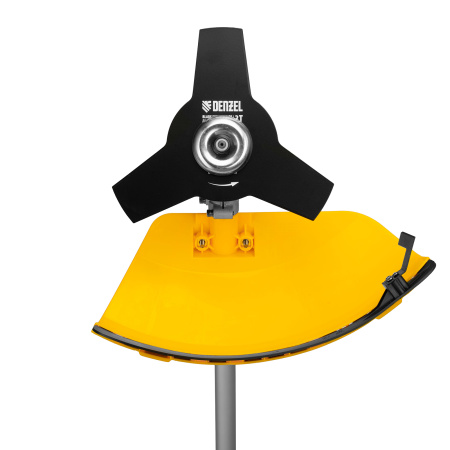 Триммер электрический TE-1400, 1400 Вт, 420 мм, катушка + диск, разборная штанга Denzel цена