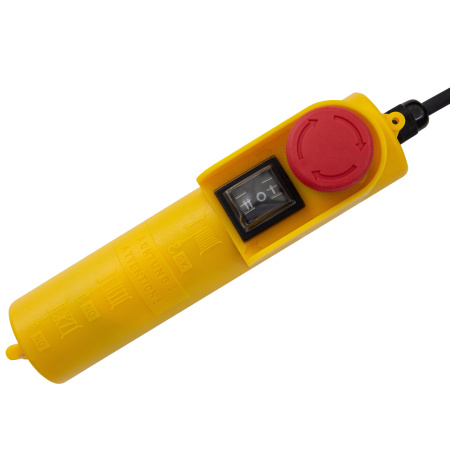 Тельфер электрический TF-800, 0.8 т, 1300 Вт, высота 12 м, 8 м/мин Denzel цена