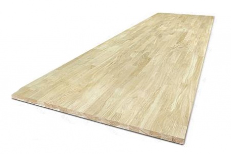 Мебельный щит 20х420х1500 мм Дуб АБ сращенный