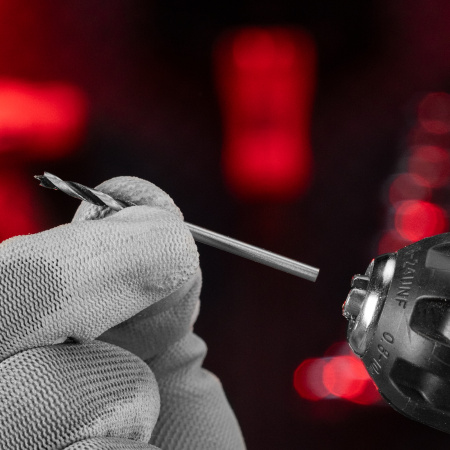 Сверло по дереву, 3 x 61 мм, 2 шт, цилиндрический хвостовик Matrix