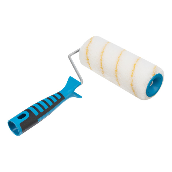 Валик для внутренних работ синтетический, с двухком.ручкой, 180 мм, ворс 12 мм, D 48 мм, D ручки 6 мм, полиакрил Matrix цена