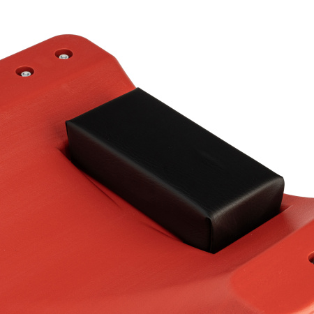 Лежак ремонтный на шести колесах, 1000 х 475 х 128 мм, пластиковый Matrix цена