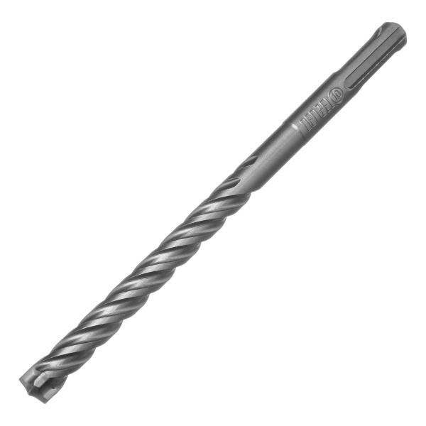 Бур по бетону, цельная крестовая пластина, 10x165 мм, SDS PLUS Denzel