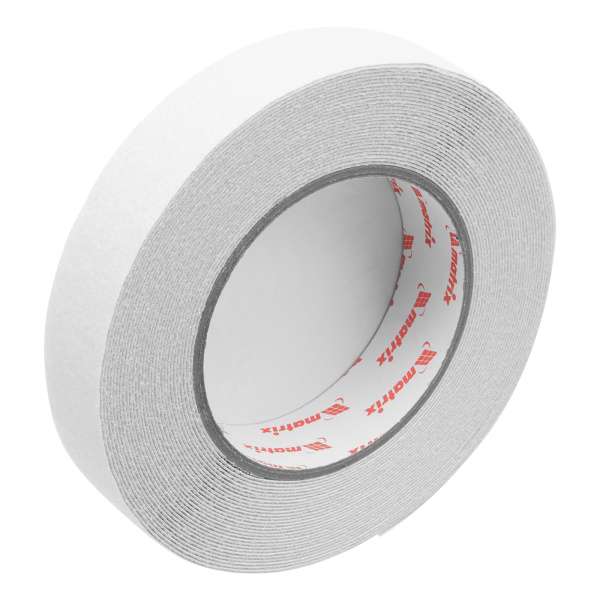 Лента клейкая противоскользящая, прозрачная 25 мм x 10 м Matrix цена