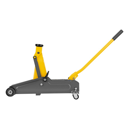 Домкрат гидравлический подкатной, 2 т, 135-385 мм Denzel цена