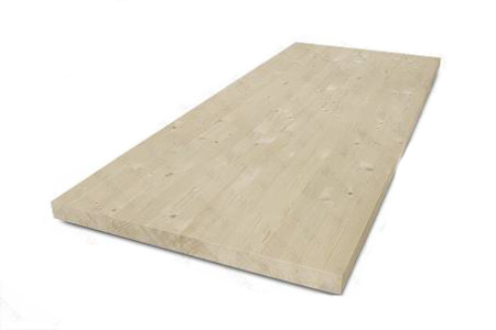 Площадка лестничная деревянная 40х600х1200 мм. АB