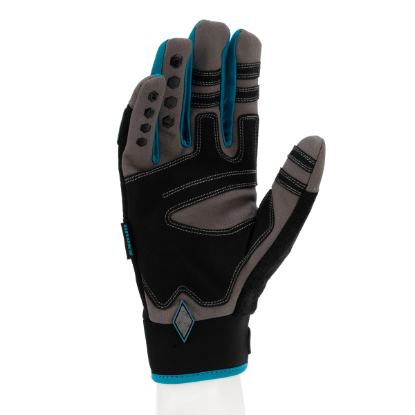 Перчатки универсальные, усиленные, с защитными накладками, DELUXE, размер L (9) Gross цена