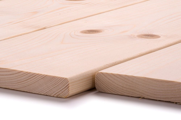 Планкен прямой 20х145х6000 мм Хвоя 0.84м2 цена за м2