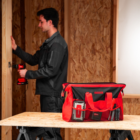 Сумка для инструмента, 18 карманов, 510 х 210 х 360 мм Matrix цена