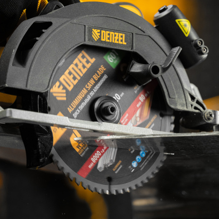 Пильный диск по алюминию ф165 х 20 мм, 60 зубьев Denzel