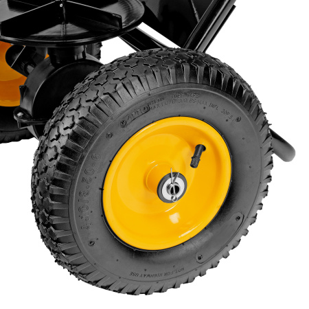 Механическая сеялка на колесах, 45 л Denzel цена