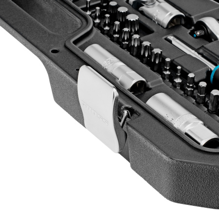 Набор инструментов, 1/4", 1/2", CrV, 120 зубьев, 101 предмет Gross