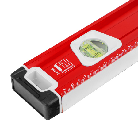 Уровень алюминиевый, магнит, фрезерованный, 3 глазка (1 зеркальный) двухкомпонентные рукоятки, 1200 мм Matrix цена