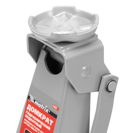 Домкрат гидравлический подкатной, 3 т, высота подъема 140-520 мм Matrix цена