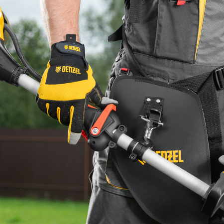 Триммер бензиновый мультифункциональный DGT-52S-MAX, 52 см3, разъемная штанга Denzel цена