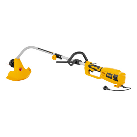 Триммер электрический TE-1100, 1100 Вт, 380 мм, катушка, разборная штанга Denzel цена