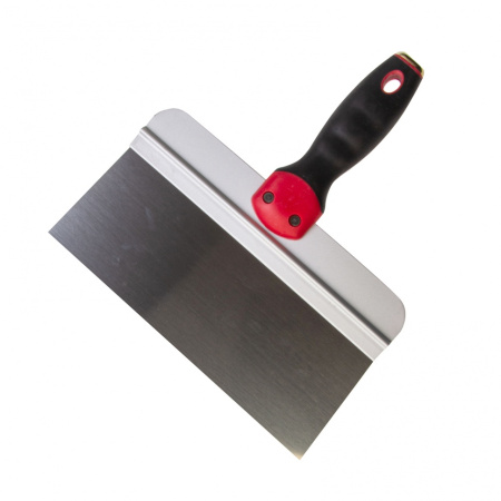 Шпатель фасадный из нержавеющей стали, 250 мм, двухкомпонентная ручка, широкое полотно Matrix цена