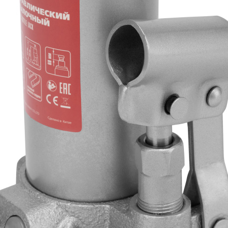 Домкрат гидравлический бутылочный, 4 т, h подъема 194-372 мм, в пластиковом кейсе Matrix цена