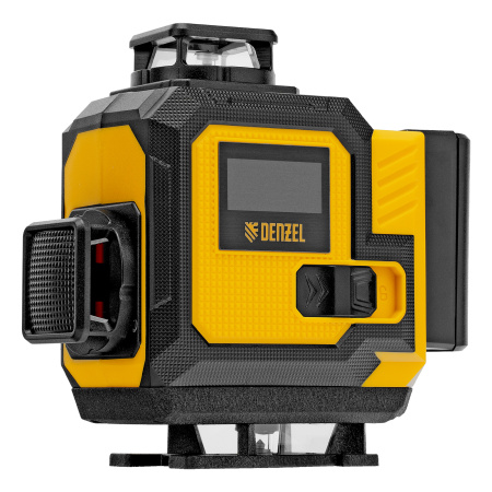 Лазерный уровень мультипризменный DLV-360-4C, 30 м, зеленый луч, Li-Ion 2,4 Aч, кейс// Denzel цена