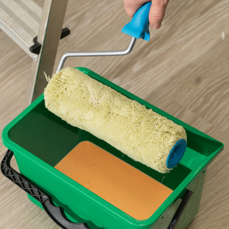 Валик для Фасадных работ синтетический, 250 мм, ворс 18 мм, D 48 мм, D ручки 8 мм, полиакрил Matrix цена