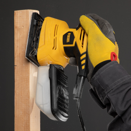 Машина плоскошлифовальная вибрационная 2 в 1 VDS-2, 130 Вт, 14000 об/мин Denzel цена