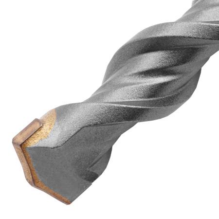 Бур по бетону, двойная спираль, три пылеотводящие кромки, 16 x 210 мм DENZEL