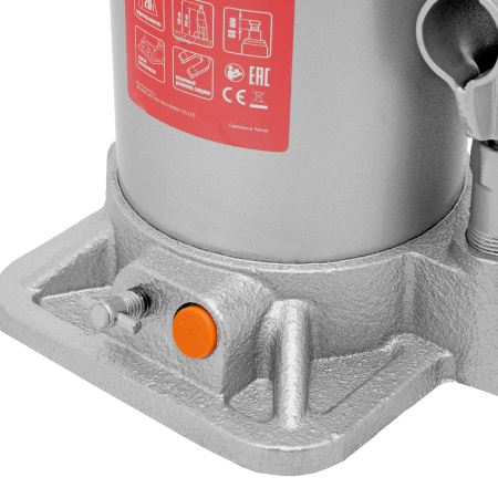 Домкрат гидравлический бутылочный, 20 т, h подъема 244-449 мм Matrix цена